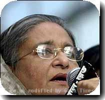 Sheikh Hasina's life was in