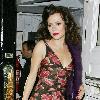 Anna Friel outside the The Groucho Club London, England - 11.10.09 Credit Mandatory: IANS-WENN