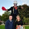 Lee Hutton, Morgan Deane, Michele McGrath, Donal Skehan (Industry) Barretstown children's charity brings Carnival to Ballsbridge to launch 'Buy A Bandana' Campagn 2009 at Thomas Prior Hall Dublin.