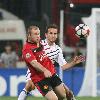 Serdar Ozkan of Besiktas in action during the UEFA Champions League match between Besiktas and Manchester United at Inonu Stadium Istanbul.