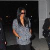 Ciara outside Philippe Chow restaurant Los Angeles.