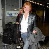 Cilla Black British actress arriving at the Dublin airportDublin.