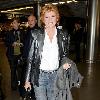 Cilla Black British actress arriving at the Dublin airportDublin.