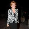 Cilla Black arriving at the RTE studios for 'The Late Late Show'Dublin.