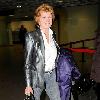 Cilla Black British actress arriving at the Dublin airportDublin.