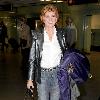 Cilla Black British actress arriving at the Dublin airportDublin.