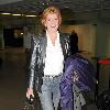 Cilla Black British actress arriving at the Dublin airportDublin.