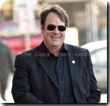 Dan Aykroyd seen out shopping at Whole foods in Hollywood.Los Angeles.