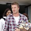 David Beckham at the Children’s Hospital in Orange. Los Angeles, California. 15.09.0 9 Mandatory Credit:  IANS-WENN