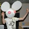 Canadian electric house DJ, Deadmau5 aka Joel Zimmerman performs and meets fans at HMV.