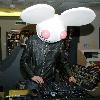 Canadian electric house DJ, Deadmau5 aka Joel Zimmerman performs and meets fans at HMV.