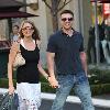 Estella Warren shopping with her boyfriend in Hollywood Los Angeles.