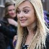 Fearne Cotton
handing out coffee to members of the public outside the BBC Radio 1 studios as part of her show.