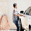 Halle Berry leaving a photo studio Los Angeles.