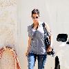 Halle Berry leaving a photo studio Los Angeles.