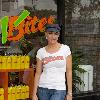 Heather Mills opens a branch of her V-Bites chain of vegetarian eateries in the Bronx  New York City.