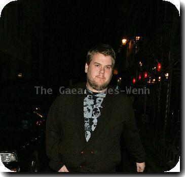 James Corden leaving 24 nightclub in central London London, UK - 10.10.09 Credit Mandatory: IANS-WENN