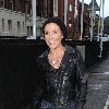 Jessie Wallace on her way to Caluccio's Restaurant for some take away food after leaving the Manchester Opera House, where she is performing in the stage production play 'Stepping Out'Manchester.