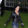 Jessie Wallace on her way to Caluccio's Restaurant for some take away food after leaving the Manchester Opera House, where she is performing in the stage production play 'Stepping Out'Manchester.