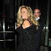 Jocelyn Wildenstein arriving at the 'Le Cirque' restaurant with her boyfriend. New York City.