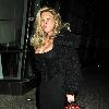 Jocelyn Wildenstein arriving at the 'Le Cirque' restaurant with her boyfriend. New York City.