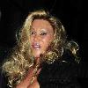 Jocelyn Wildenstein arriving at the 'Le Cirque' restaurant with her boyfriend. New York City.