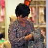 Kris Jenner shopping at a baby store in West Hollywood with her daughter whilst filming their reality show 'Keeping Up with the Kardashians' Los Angeles.