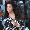 Kourtney Kardashian shows off her baby bump as she leaves a hair salon in West Hollywood Los Angeles.