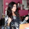 Kourtney Kardashian shows off her baby bump as she leaves a hair salon in West Hollywood Los Angeles.