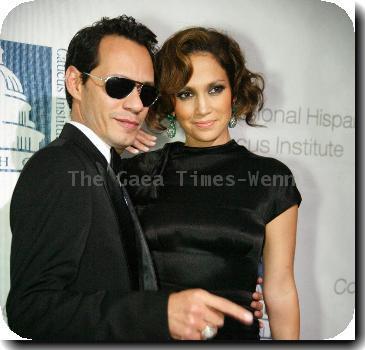 Jennifer Lopez   
The Congressional Hispanic Caucus Institute (CHCI) hold the 32nd Annual Awards Gala, themed Latinos Leading in the Artsand  honouring Puerto Rican singer Marc Anthony, at the Washington Historical Society with the 2009 CHCI Chair's Lifetime Achievement Award.