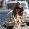 'The Hills' star Lauren Conrad leaving Blue Jam Cafe after having breakfast Los Angeles.