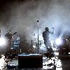 Paul Smith of Maximo Park performing at the Manchester Apollo.