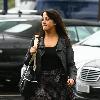 Natalie Cassidy makes her way to dance rehearsals London.