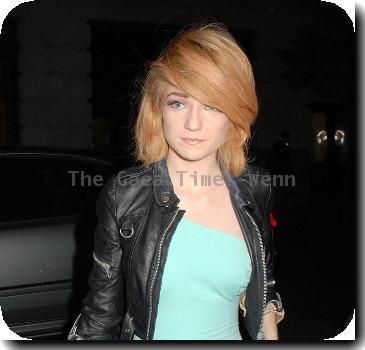 Nicola Roberts of Girls Aloud at the Mayfair hotel London.