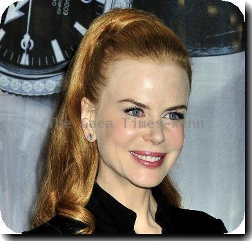 Nicole Kidman arrives at the Omega Flagship Boutique on 5th Avenue. New York City.