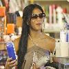 Pussycat Doll Nicole Scherzinger goes shopping for candles in Hollywood. Los Angeles, California.