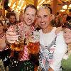 Director Marco Kreuzpaintner and director Roland Emmerich 
at the Oktoberfest 2009 at the Alm Rosl tent..