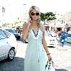 Paris Hilton attended her singing class in Hollywood and than she went and grabbed a coffee at Coffee Bean in Beverly Hills while chatting on her Blackberry cellphoneLos Angeles.