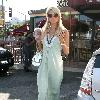 Paris Hilton attended her singing class in Hollywood and than she went and grabbed a coffee at Coffee Bean in Beverly Hills while chatting on her Blackberry cellphoneLos Angeles.