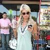 Paris Hilton attended her singing class in Hollywood and than she went and grabbed a coffee at Coffee Bean in Beverly Hills while chatting on her Blackberry cellphoneLos Angeles.