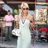 Paris Hilton attended her singing class in Hollywood and than she went and grabbed a coffee at Coffee Bean in Beverly Hills while chatting on her Blackberry cellphoneLos Angeles.