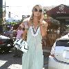 Paris Hilton attended her singing class in Hollywood and than she went and grabbed a coffee at Coffee Bean in Beverly Hills while chatting on her Blackberry cellphoneLos Angeles.