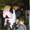 Peter Andre with his children Princess Tiaamii and Junior Savva Andrea 
leaving the Pet Store after purchasing a Fish Tank..