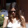 Janice Stango and Rachel Bilson leaving La Scala Restaurant in Beverly Hills after having lunch with her mother Los Angeles.