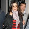 Rachel Weisz leaving the Donmar Warehouse Theatre after a performance in 'A Streetcar Named Desire' London.