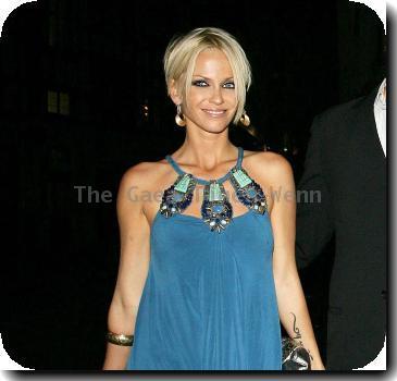 Sarah Harding leaves 24 nightclub London, England - 10.10.09 Credit Mandatory: IANS-WENN