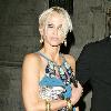 Sarah Harding leaves 24 nightclub London, England - 10.10.09 Credit Mandatory: IANS-WENN