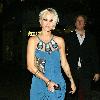 Sarah Harding leaves 24 nightclub London, England - 10.10.09 Credit Mandatory: IANS-WENN