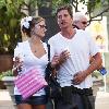 ***Exclusive***Simon Rex goes shopping with a friend in Hollywood. Los Angeles, California.