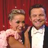 Chris Hollins and Ola Jordan compete on 'Strictly Come Dancing'. Shown on BBC1

England